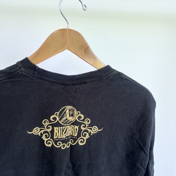 World of Warcraft Shirt Adult Medium Black Jinx Paladin Graphic Vintage Y2K - Picture 5 of 7